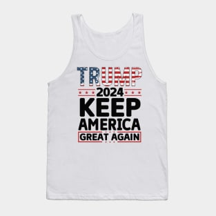 Trump 2024 keep america great again Tank Top